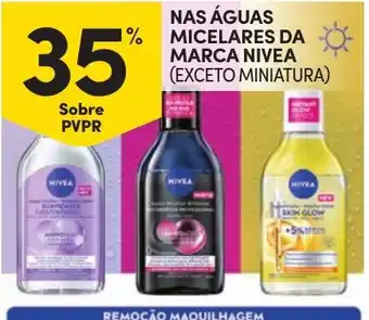Continente Nivea águas micelares promoção