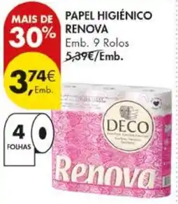 Pingo Doce Papel higiênico renova promoção