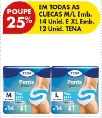 Pingo Doce Tena Pants protect promoção