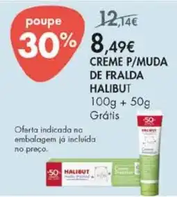 Pingo Doce creme p/muda de fralda halibut promoção