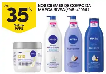 Continente Nivea cremes de corpo promoção