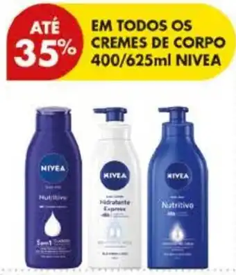 Pingo Doce cremes de corpo nivea promoção