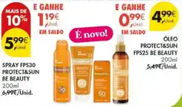 Pingo Doce spray fps30 protect&sun be beauty promoção