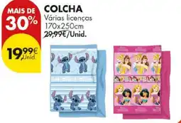 Pingo Doce Colcha várias licenças promoção