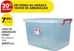 Pingo Doce Caixa de arrumação home7 promoção