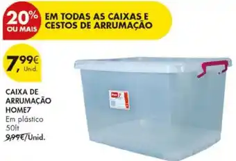 Pingo Doce Caixa de arrumação home7 promoção