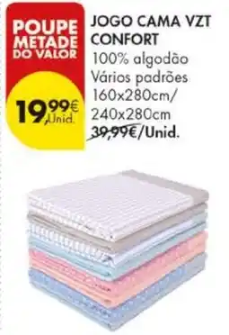 Pingo Doce Jogo cama vzt confort promoção