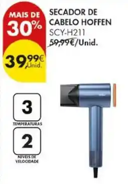 Pingo Doce Secador de cabelo hoffen promoção
