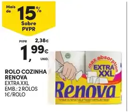 Continente rolo cozinha renova extra xxl promoção