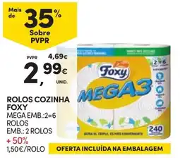 Continente Rolos cozinha foxy mega promoção