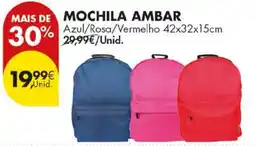 Pingo Doce Mochila ambar promoção