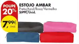 Pingo Doce Estojo ambar promoção