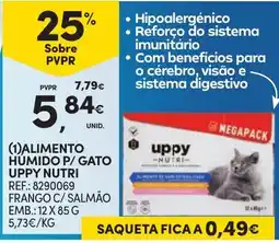 Continente Alimento Humido P/ Gato Uppy Nutri promoção