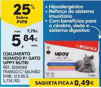 Continente Alimento Humido P/ Gato Uppy Nutri promoção