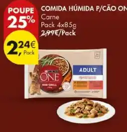Pingo Doce one comida húmida p/cão adult mini/small promoção
