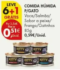 Pingo Doce comida húmida p/gato kitty promoção