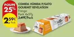 Pingo Doce comida húmida p/gato gourmet revelation promoção