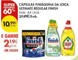Pingo Doce Cápsulas p/máquina da loiça ultimate regular finish promoção