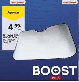 Continente para-sol boost eco promoção