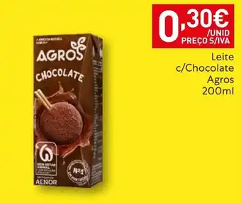 Recheio Leite c/Chocolate Agros promoção