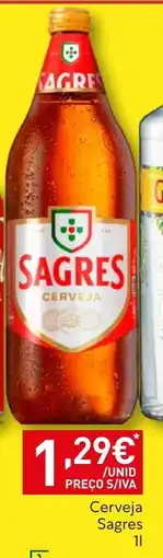 Recheio Cerveja Sagres promoção