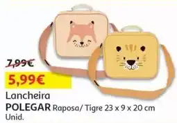 Auchan Lancheira polegar raposa/ tigre promoção