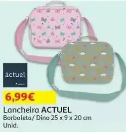 Auchan Lancheira actual borboleta/dino promoção