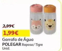 Auchan Garrafa de Água POLEGAR Raposa / Tigre promoção