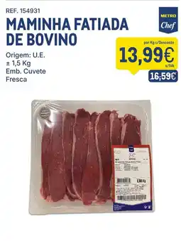 Makro Maminha fatiada de bovino promoção