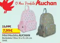 Auchan mini mochila auchan promoção