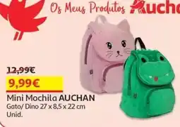 Auchan Mini Mochila Auchan promoção