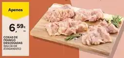 Continente Bom dia Coxas de frango desossaadas promoção