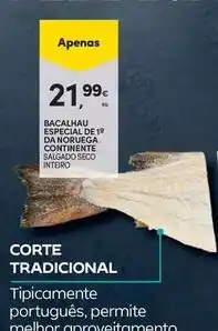 Continente Bom dia Continente - bacalhau especial de 19 da noruega promoção