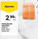 Continente Bom dia Aqui é fresco - porção de salmão promoção