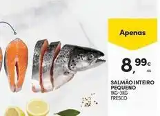 Continente Bom dia Salmão inteiro pequeno promoção