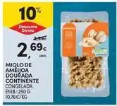 Continente Bom dia Continente - miolo de amêijoa dourada promoção
