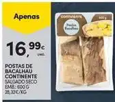 Continente Bom dia Continente - postas de bacalhau promoção