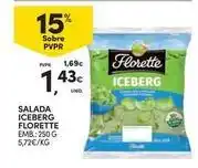 Continente Bom dia Florette - salada iceberg promoção