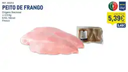 Makro Peito de frango metro chef promoção