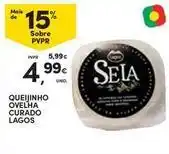 Continente Bom dia Lagos - queijinho ovelha curado promoção