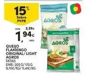 Continente Bom dia Agros - queijo flamengo original/light promoção