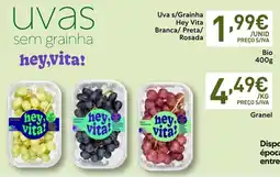 Recheio Uvas sem grainha hey,vita! promoção