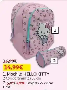 Auchan Mochila hello kitty promoção