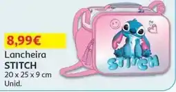 Auchan Lancheira stitch promoção