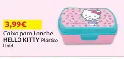 Auchan Caixa para Lanche Hello Kitty promoção