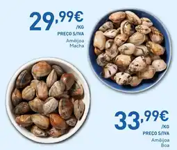 Recheio Amêijoa Macha promoção