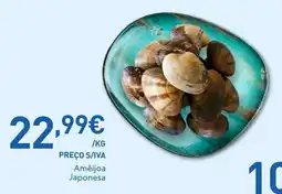 Recheio Amêijoa Japonesa promoção
