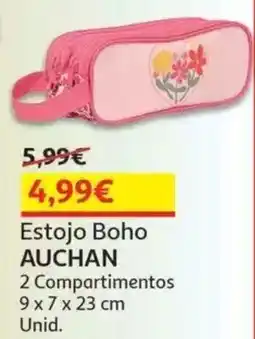 Auchan Estojo boho auchan promoção