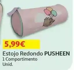 Auchan Estojo Redondo Pusheen promoção