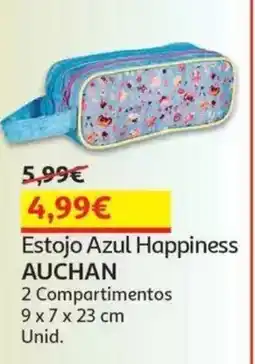 Auchan Estojo Azul Happiness Auchan promoção